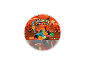 Récipient rond avec mélange de bonbons gélifiés effrayants d'Halloween, 1000 g.