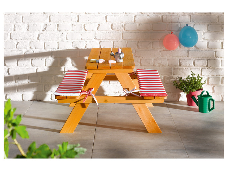 Aller en mode plein écran : LIVARNO home Table de pique-nique et bancs en bois - Image 5
