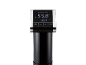 Appareil de cuisson intelligent avec affichage numérique montrant 55.8°C et l'heure 3:59.