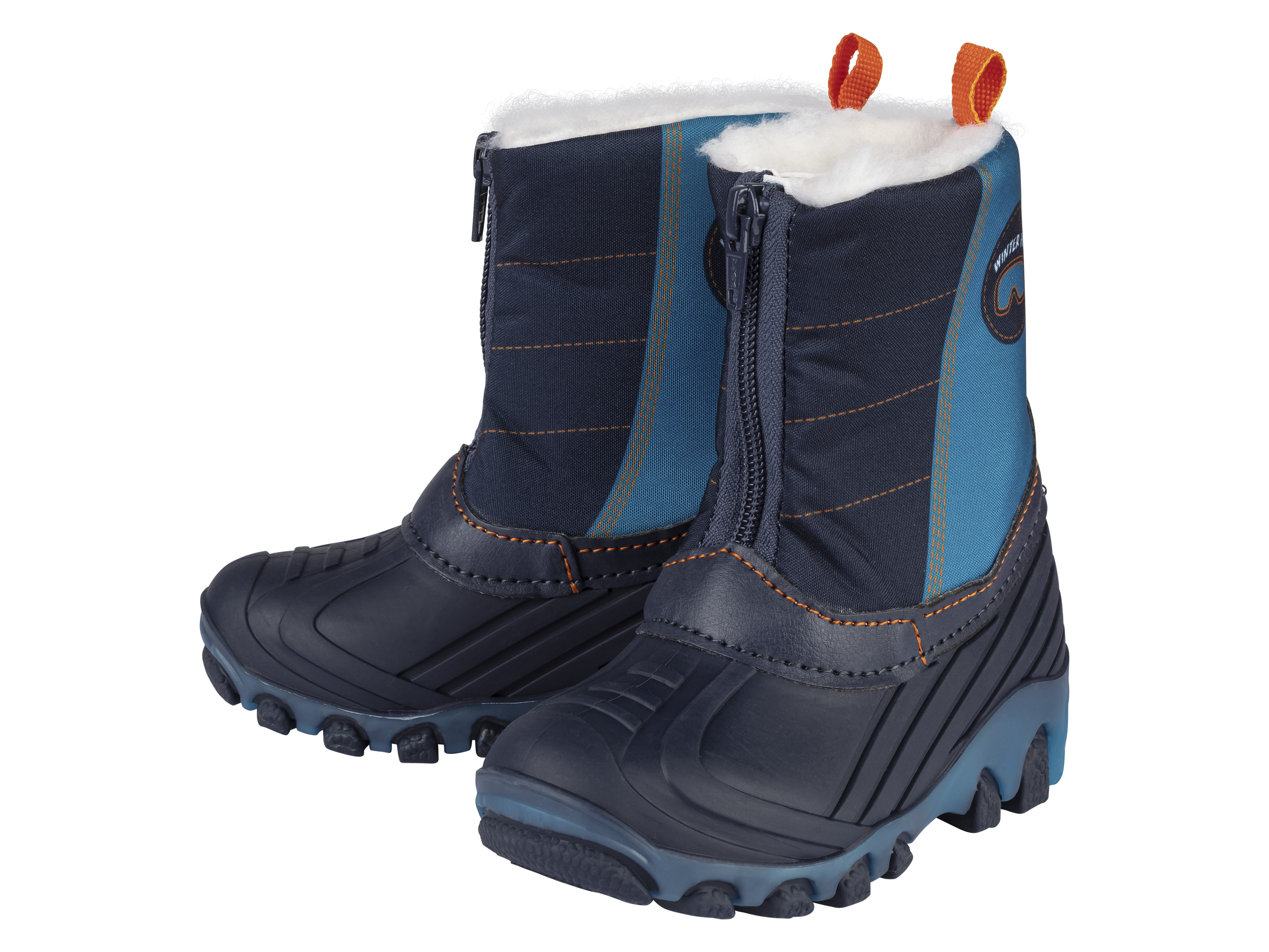 lupilu® Bottes avec lumières garçon (bleu foncé/bleu, 26)