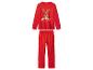 Pyjama de Noël rouge avec un renne et le texte « Merry Christmas » sur le haut