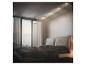Chambre moderne avec spots de plafond encastrés à LED de BRILONER.