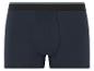 Boxers homme, couleur marine foncée, bande contrastante.