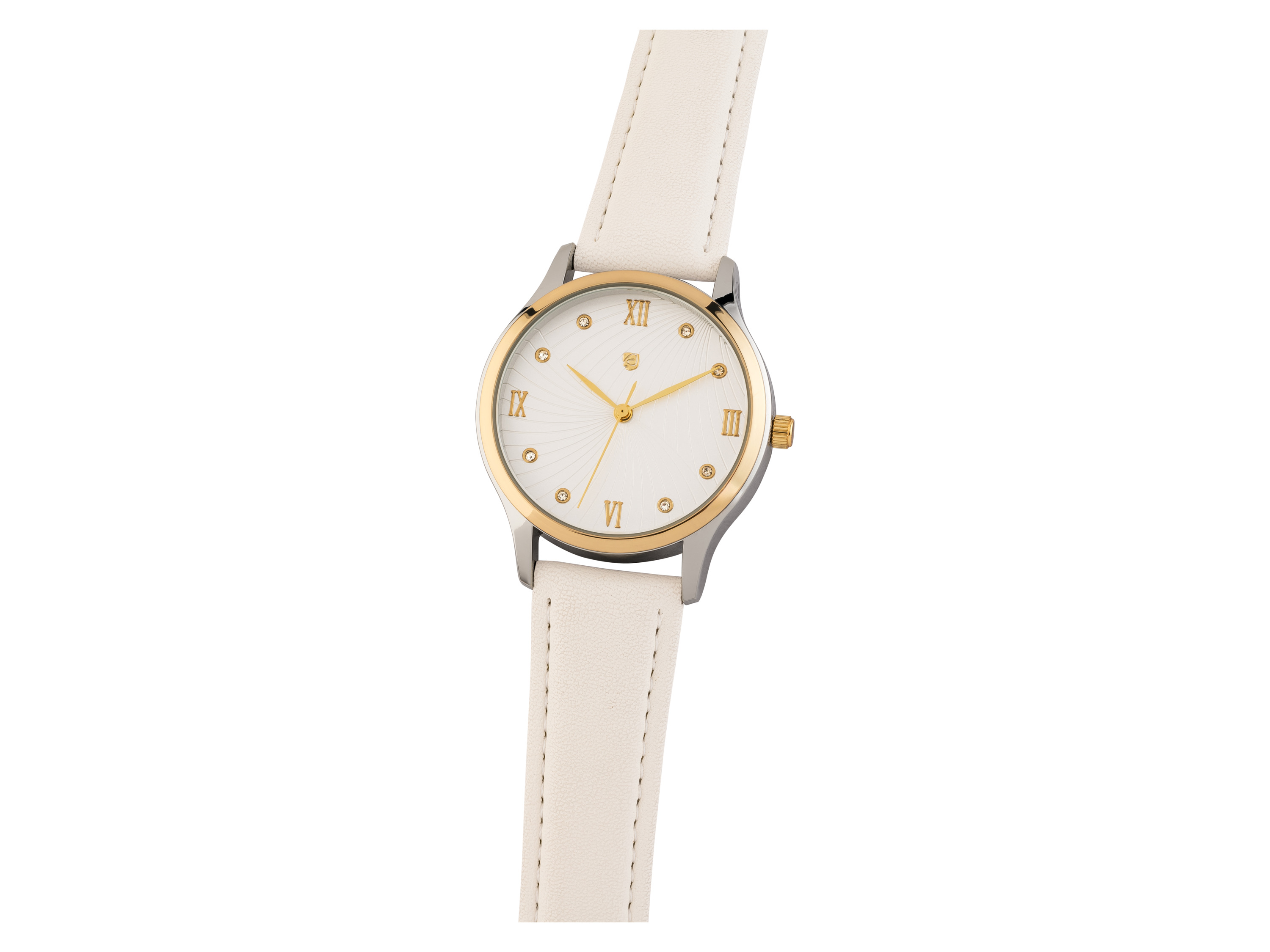 AURIOL® Ensemble montre et bijoux Femme (blanc)
