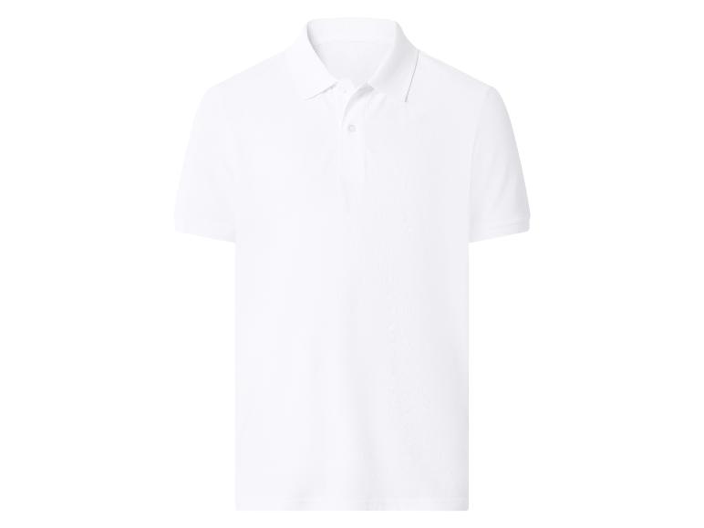 Polo blanc à manches courtes pour homme