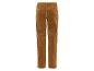 Pantalon en velours côtelé marron avec taille élastique