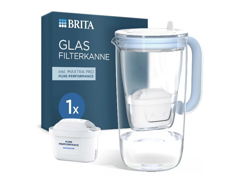 Carafe filtrante en verre BRITA avec filtre MAXTRA PRO