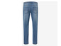 Un jean bleu pour homme.