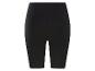 Shorts cycliste noirs côtelés.