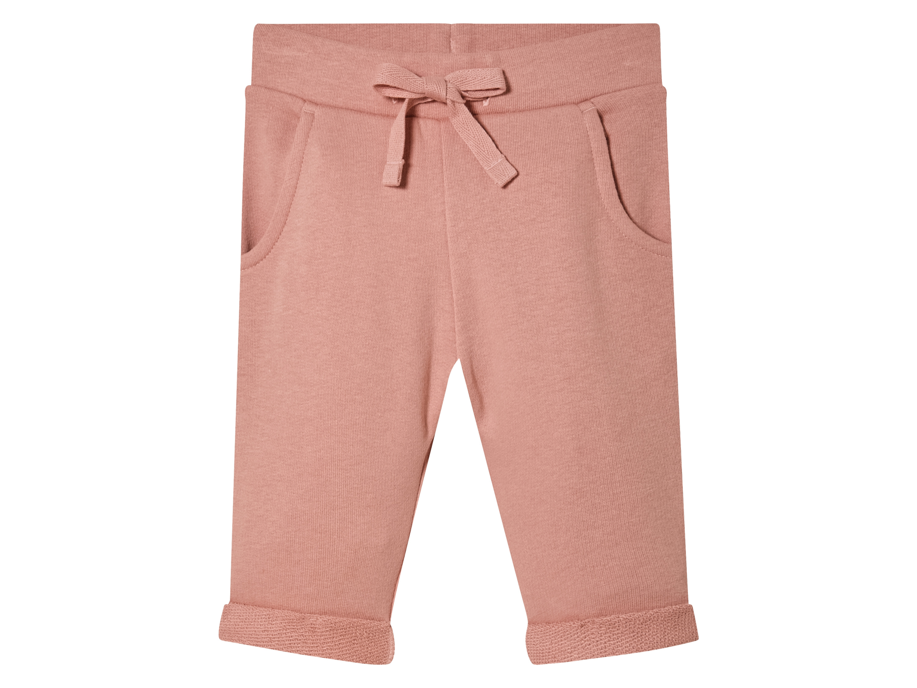 lupilu® Pantalon molletonné bébé (0-2 mois, rose)