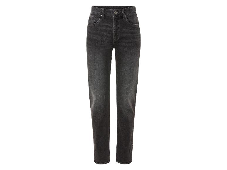 Un jean noir pour femme.