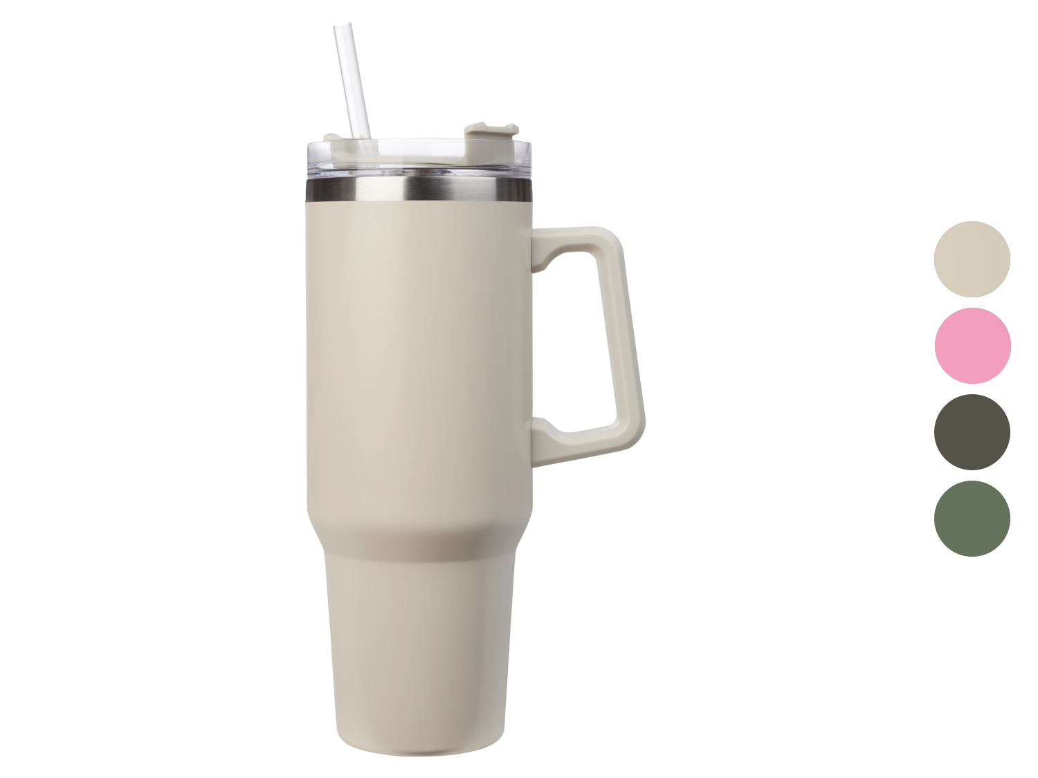 LIVARNO home Gobelet isotherme en acier inoxydable