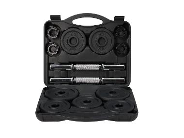 CRIVIT Set de 18 haltères