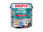 Seau de peinture Baufix Express Dekkende, gris foncé, pour bois et maçonnerie.
