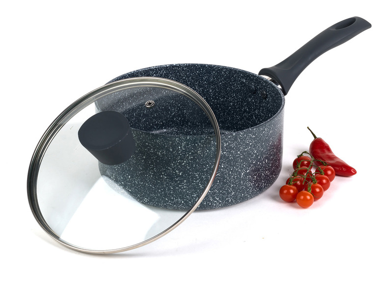 Aller en mode plein écran : Russell Hobbs Wok, casserole à manche, sauteuse ou casserole, Aluminium Nightfall Collection Blue Marble  - Image 7