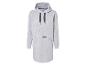 Une robe sweat-shirt grise avec un motif Mickey Mouse.