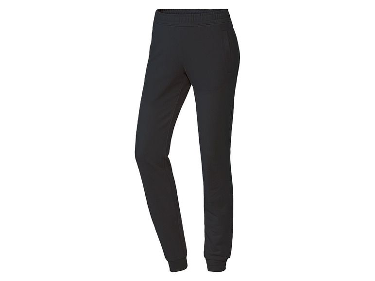 Pantalon de survêtement noir pour femme.