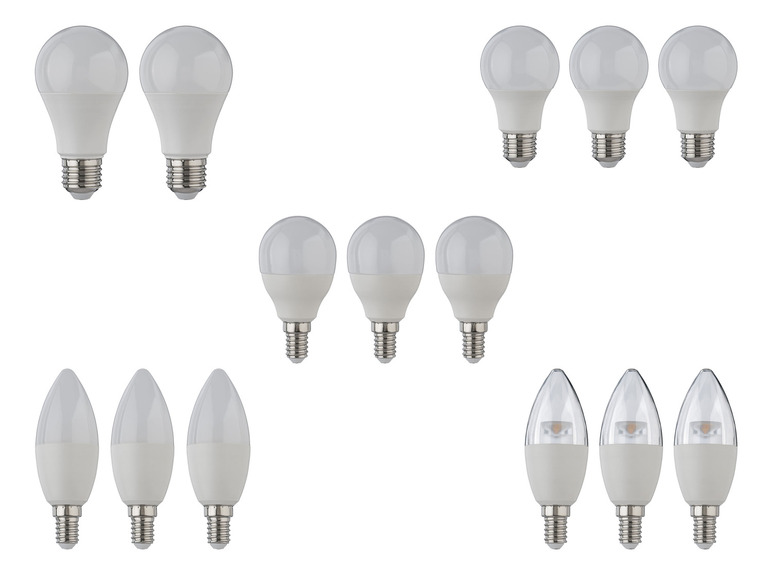 Aller en mode plein écran : LIVARNO home Ampoules LED E27 / E14 - Image 1