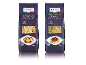 Deux paquets de pâtes italiennes, cavatoni et maccheroni al ferretto, 500g chacun.