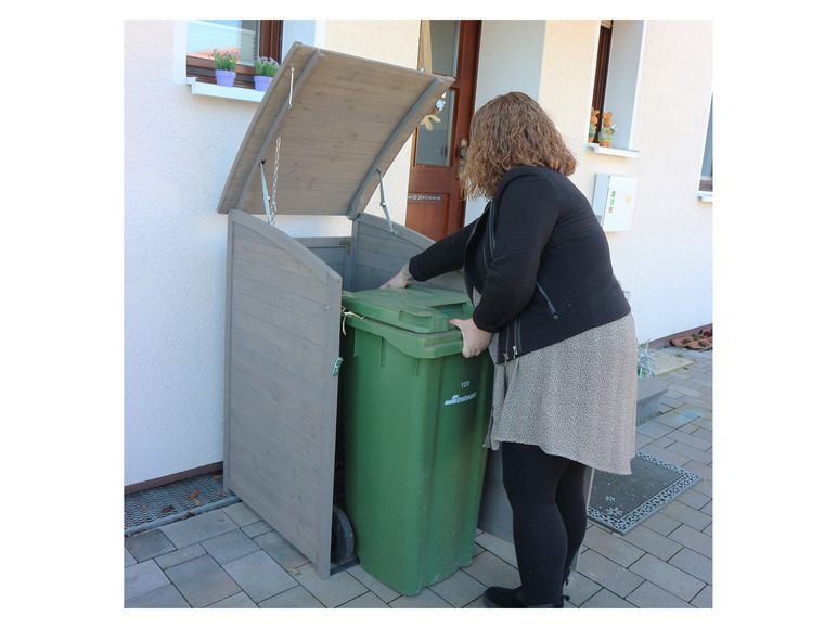 Aller en mode plein écran : HABAU Habillage de poubelle, poubelle d’une capacité de 120 l - Image 2