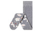Collants gris à imprimé animal pour enfants.