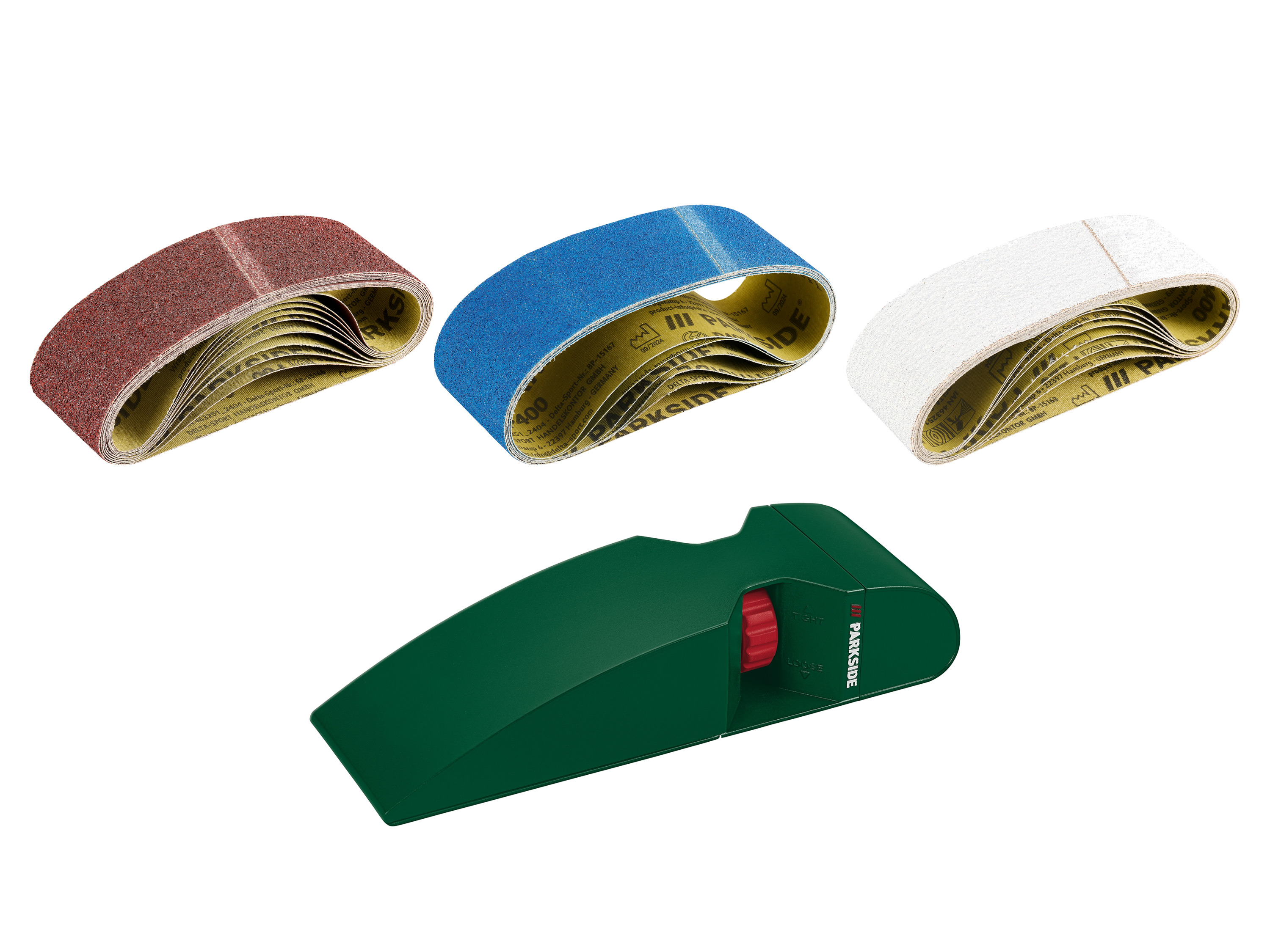 PARKSIDE® Bandes abrasives ou Ponceuse manuelle pour bandes abrasives