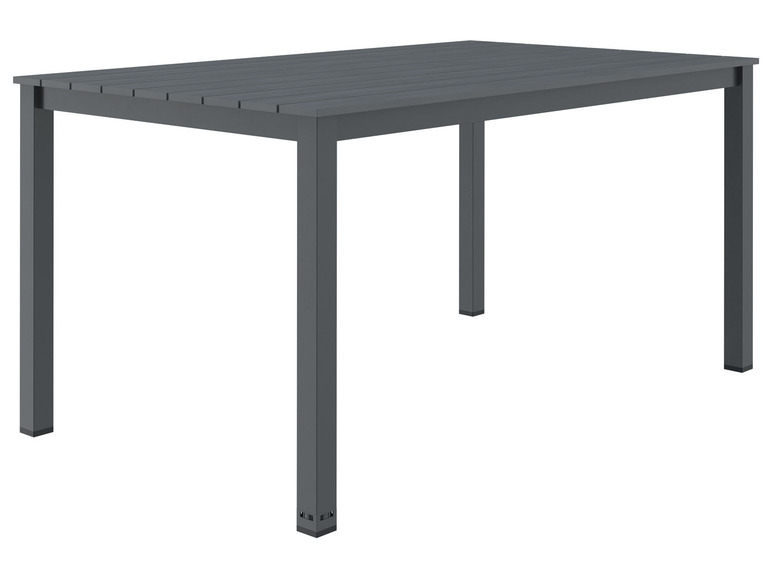 Aller en mode plein écran : LIVARNO home Table de jardin Valencia, 150 x 74 x 90 cm, grise - Image 3