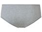 Culotte en coton gris avec dentelle.