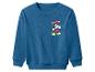 Sweat-shirt bleu pour enfants avec imprimé Mickey Mouse et texte « THE ORIGINAL ».