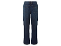 Jeans droits taille haute, bleu foncé.