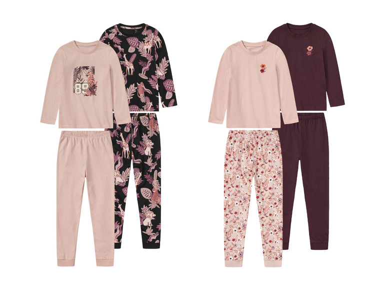 Aller en mode plein écran : lupilu® Lot de 2 pyjamas enfant - Image 1