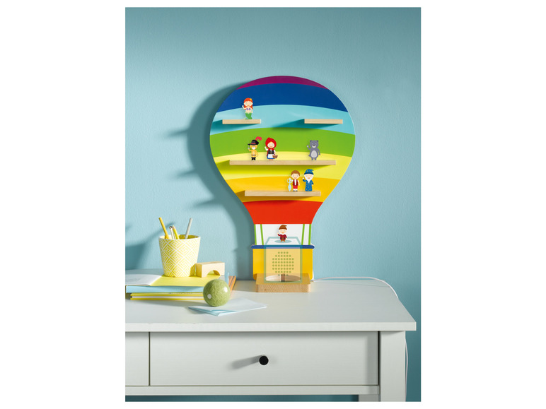 Aller en mode plein écran : Étagère LED pour boîte audio et figurines pour enfant - Image 4