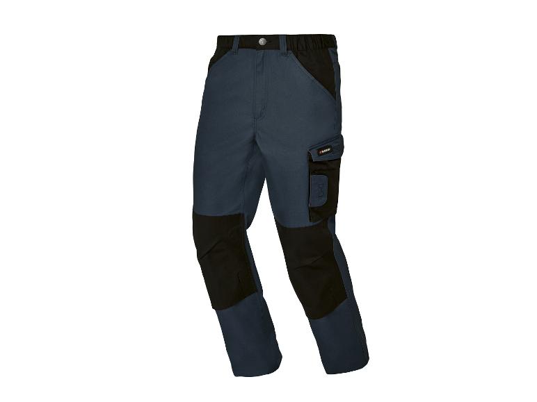 Pantalon de travail Parkside pour homme en bleu et noir
