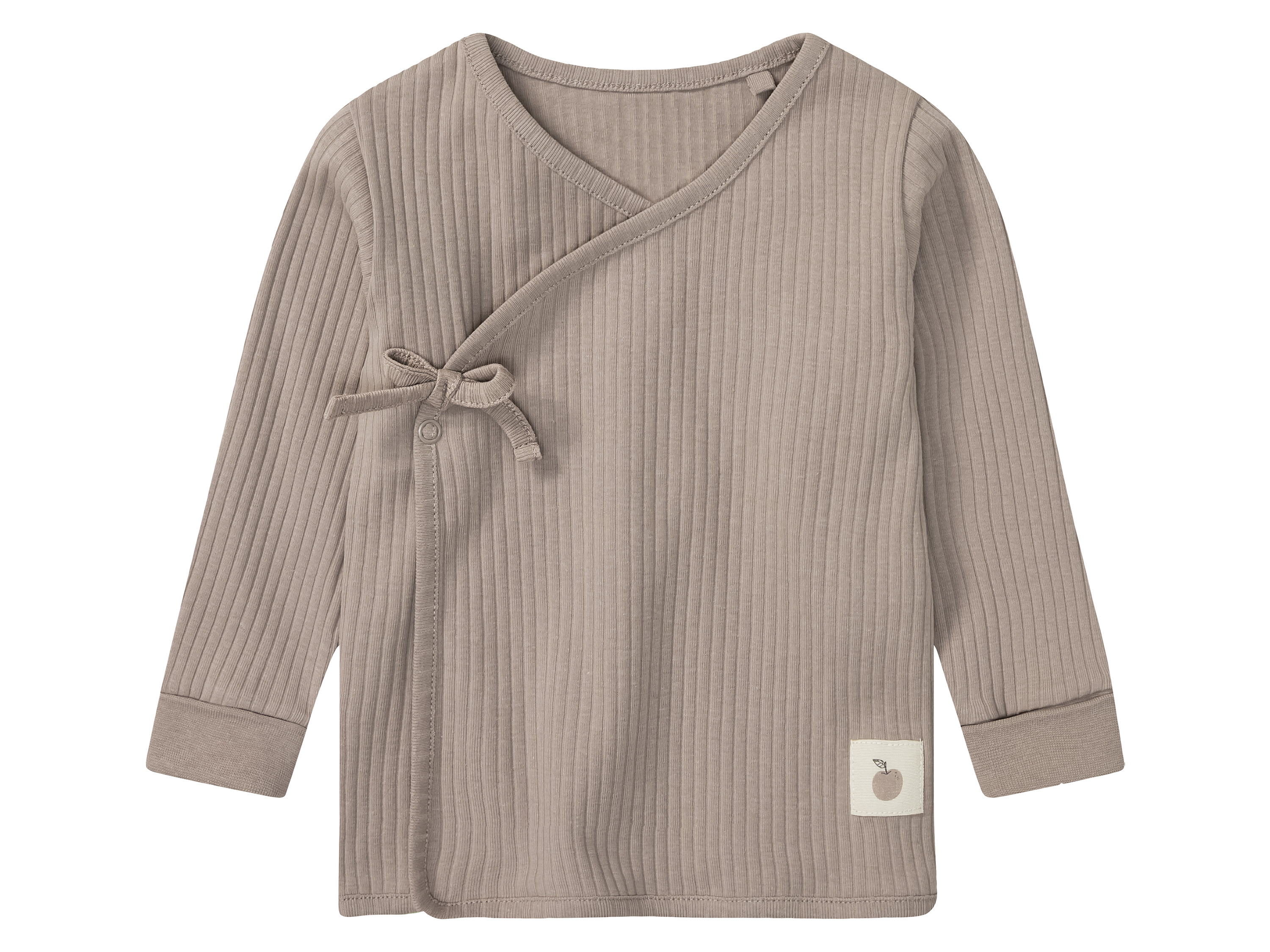 lupilu® Gilet cache-cœur bébé (6-12 mois, beige)