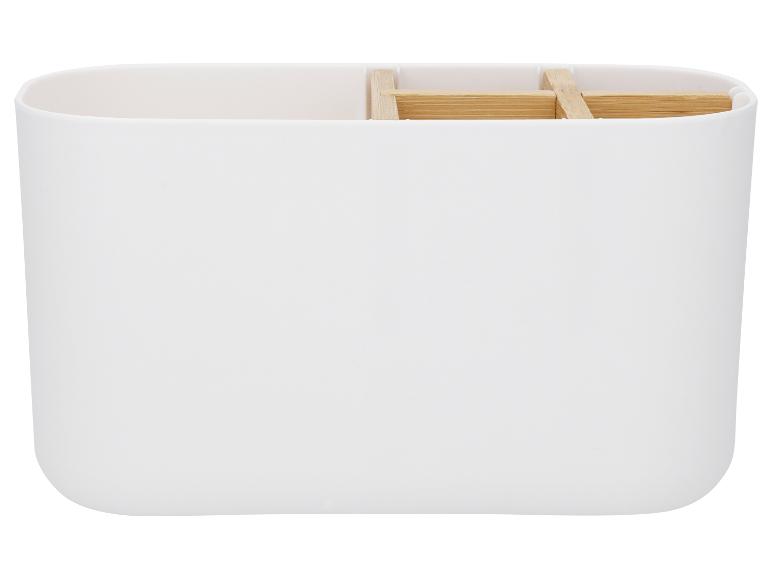 Accessoire de salle de bains en bambou