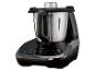 Robot de cuisine Monsieur Cuisine Compact en noir et acier.