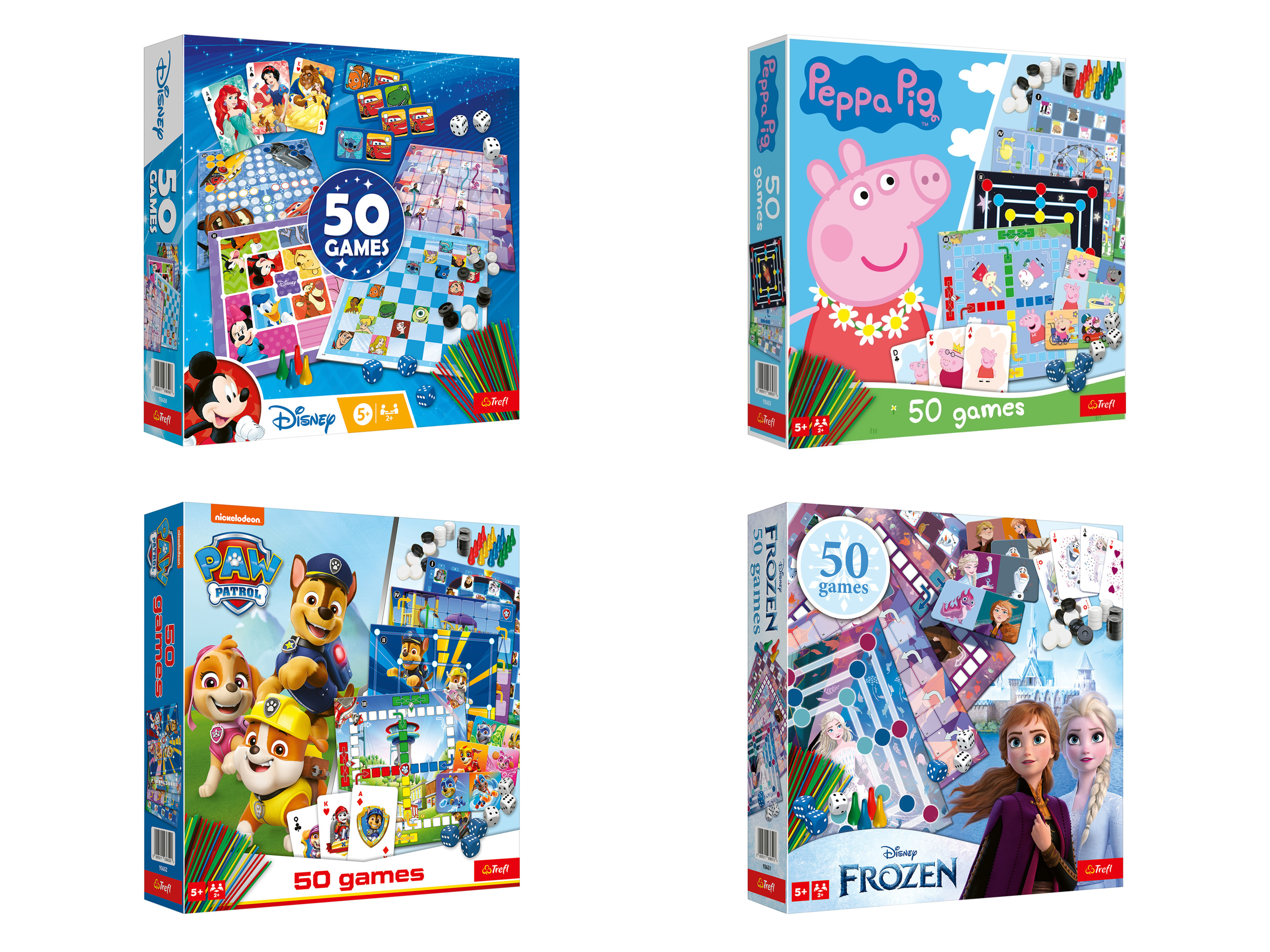 Trefl Set de jeux variés