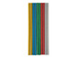 Bâtonnets de colle chaude dorés, bleus, verts, rouges et argentés.