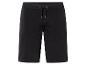 Shorts de jogging noirs avec cordon.