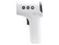 Thermomètre infrarouge numérique blanc avec boutons et gâchette.