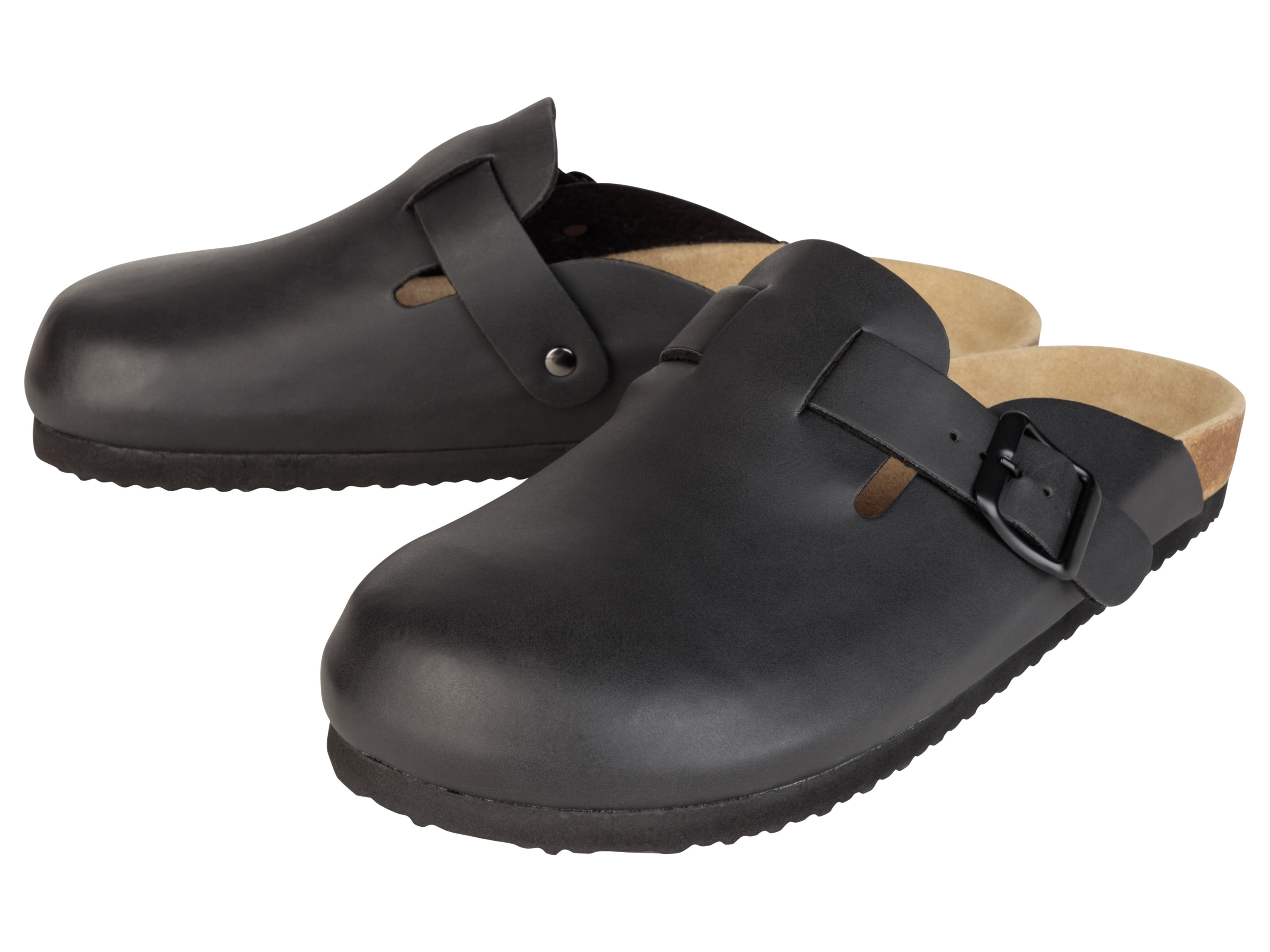 LIVERGY® Sabots homme (noir, 44)