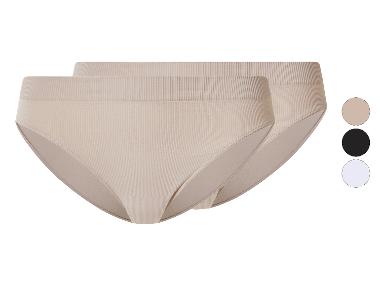 esmara® Lot de 2 culottes côtelées femme