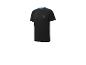 T-shirt noir à manches courtes Crevit pour le sport.