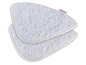 Deux chiffons en microfibre Vileda pour nettoyer le sol