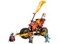 Moto LEGO Ninjago avec des minifigurines