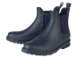 Paire de bottes de pluie bleu marine style Chelsea.