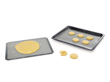 ERNESTO® Lot de 2 tapis de cuisson en silicone