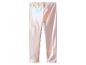 Une paire de leggings roses brillants pour enfants.