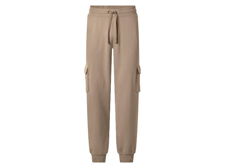 Pantalon de jogging beige avec poches