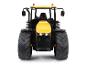 Tracteur jouet jaune JCB avec de grandes roues.